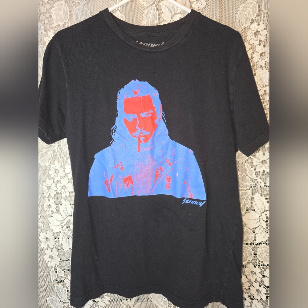 Post Malone Stoney Graphic Tee, Concert T-shirt, Mens Medium